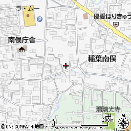 長野県長野市稲葉南俣2398周辺の地図