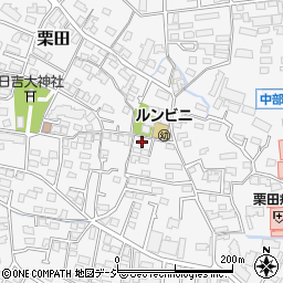 長野県長野市栗田607周辺の地図