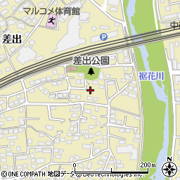 長野県長野市安茂里1853-4周辺の地図