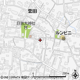 長野県長野市栗田575周辺の地図