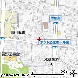 長野県長野市栗田1756周辺の地図