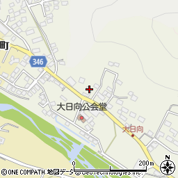 長野県須坂市大日向町215周辺の地図