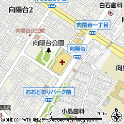金沢信用金庫粟崎支店周辺の地図