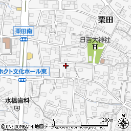長野県長野市栗田535周辺の地図
