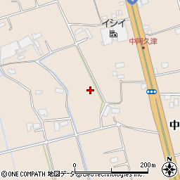 栃木県塩谷郡高根沢町中阿久津周辺の地図