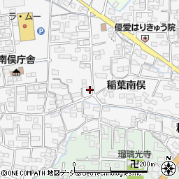 長野県長野市稲葉2395周辺の地図