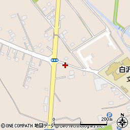 栃木県宇都宮市白沢町1669-4周辺の地図