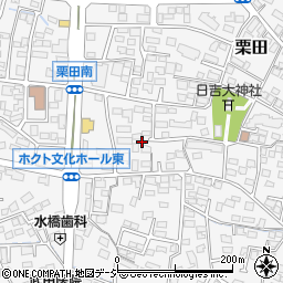 長野県長野市栗田531周辺の地図