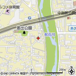 長野県長野市安茂里1858-6周辺の地図