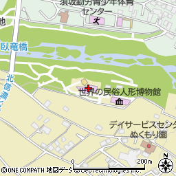 須坂市版画美術館周辺の地図