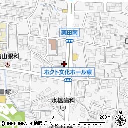 長野県長野市栗田1781周辺の地図