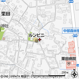 長野県長野市栗田642周辺の地図