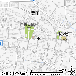 長野県長野市栗田475周辺の地図