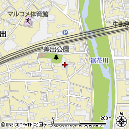 長野県長野市安茂里1855-7周辺の地図