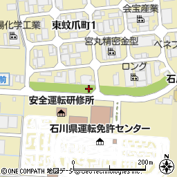 石川県金沢市東蚊爪町1丁目37周辺の地図