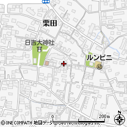 長野県長野市栗田473周辺の地図