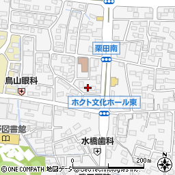 長野県長野市栗田1784周辺の地図