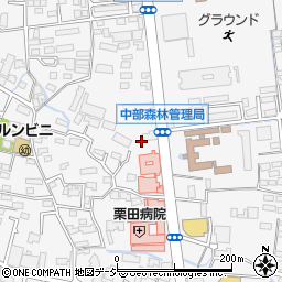 長野県長野市栗田681周辺の地図