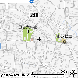 長野県長野市栗田474周辺の地図