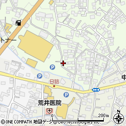 長野県長野市高田2104周辺の地図