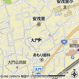 長野県長野市安茂里1204周辺の地図