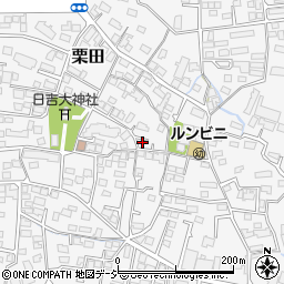 長野県長野市栗田469周辺の地図