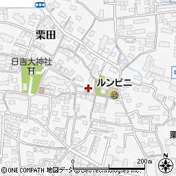 長野県長野市栗田451周辺の地図