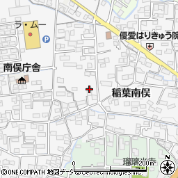 長野県長野市稲葉2396周辺の地図