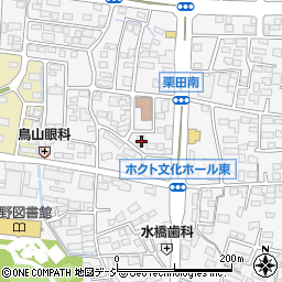 長野県長野市栗田314-3周辺の地図