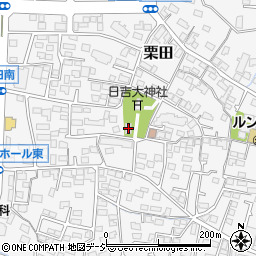 長野県長野市栗田486周辺の地図