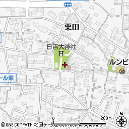 日吉公園トイレ周辺の地図