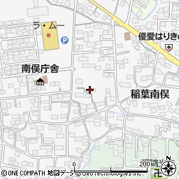 長野県長野市稲葉2400周辺の地図