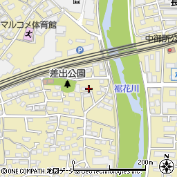 長野県長野市安茂里1855-5周辺の地図