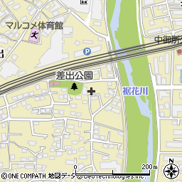 長野県長野市安茂里1855-2周辺の地図