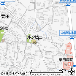 長野県長野市栗田646周辺の地図