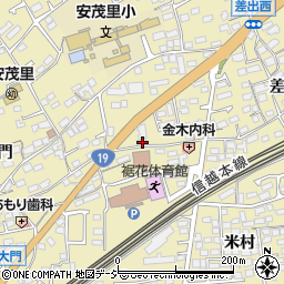 長野県長野市安茂里1117周辺の地図