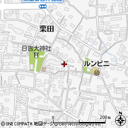 長野県長野市栗田471周辺の地図