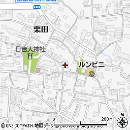 長野県長野市栗田450周辺の地図