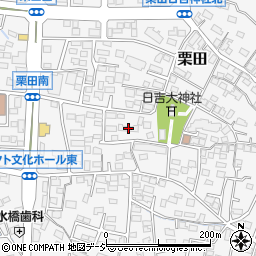 長野県長野市栗田504周辺の地図
