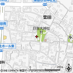 長野県長野市栗田488周辺の地図