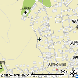 長野県長野市安茂里650-1周辺の地図
