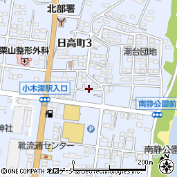 茨城県日立市日高町3丁目13周辺の地図