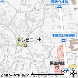 長野県長野市栗田672周辺の地図