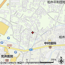 長野県長野市高田2096-1周辺の地図