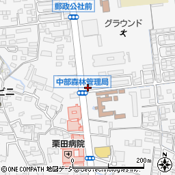 長野県長野市栗田732-4周辺の地図