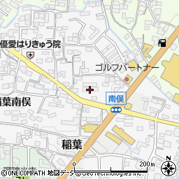 長野県長野市稲葉南俣2674周辺の地図