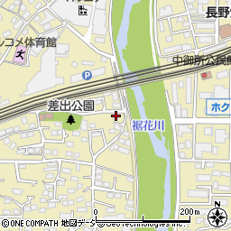 長野県長野市安茂里1858-2周辺の地図
