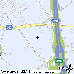 富山県小矢部市水島周辺の地図