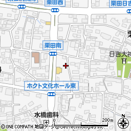 長野県長野市栗田1805周辺の地図