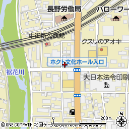 日本電設工業株式会社　長野営業所周辺の地図